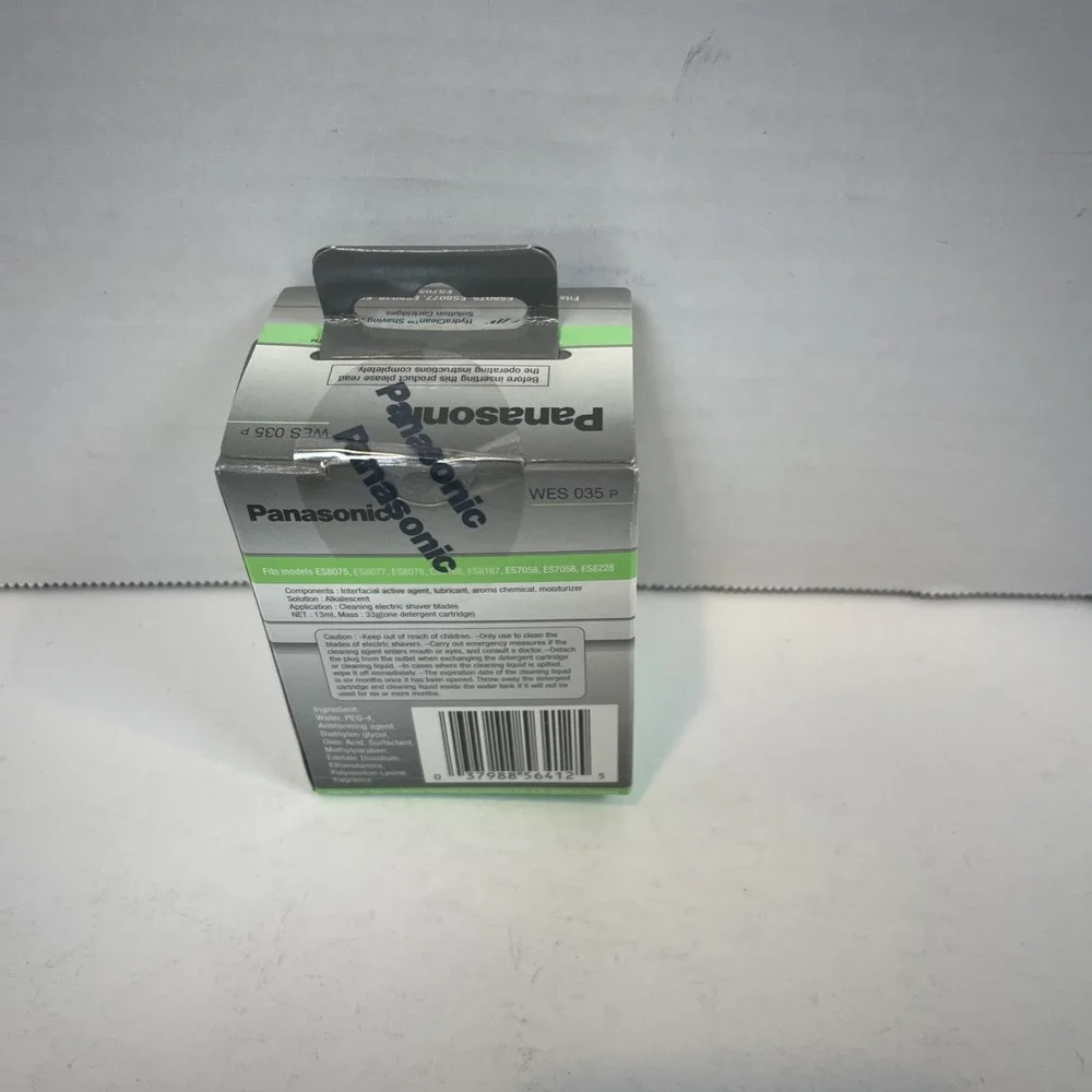 Panasonic Shaving Solution Cartridges Men 3ct Blue Vortex HydraClean WES 035 P